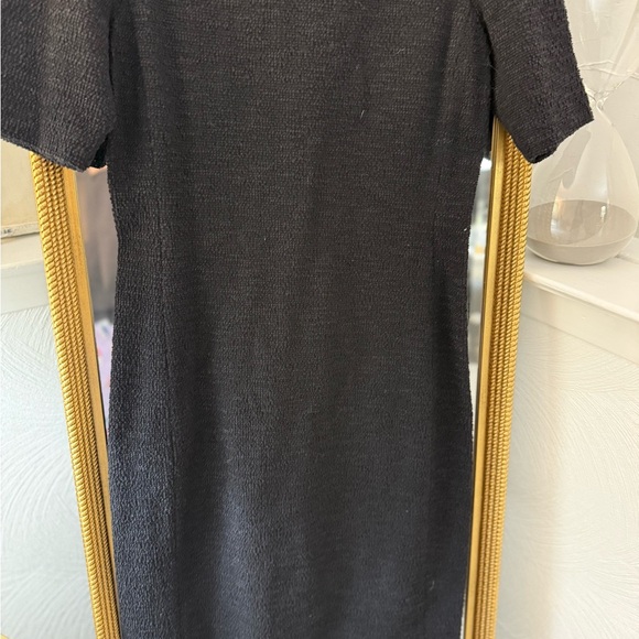 Theory Charcoal Knit Midi Dress - Picture 11 of 12